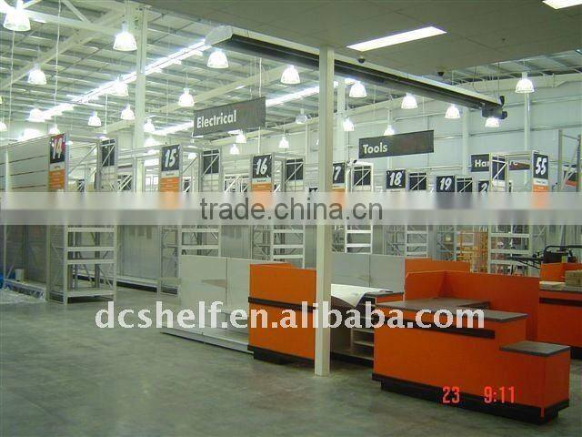 Austrilian Style Hypermarket Storage Rack with Supermarket Shelf