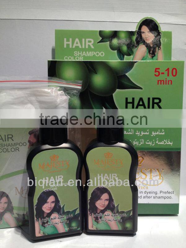 Magic Black Hair Dye Shampoo