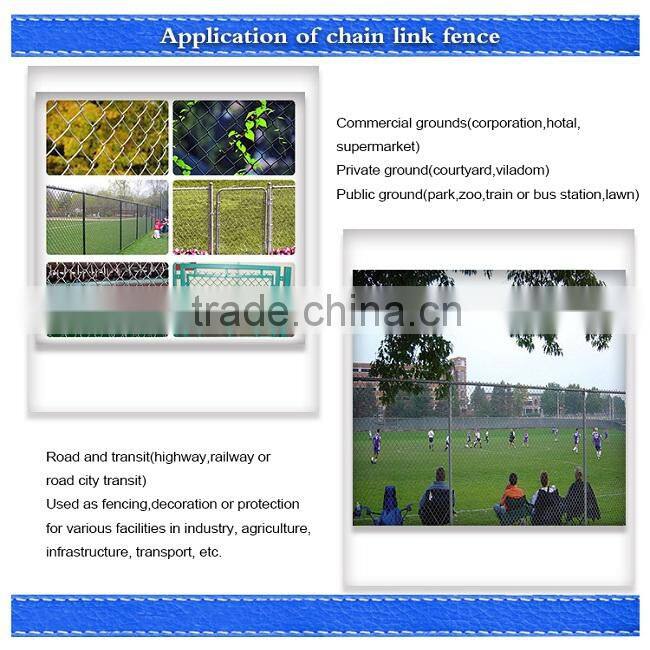 china supplier used chain link fence gates