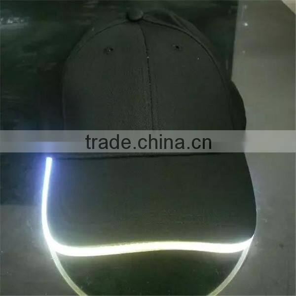 Baseball Customized Logo led light cap wholesale light caps