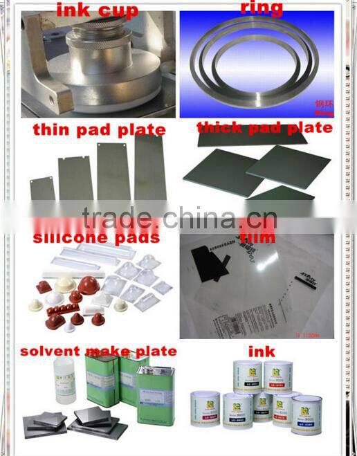 alibaba express semi automatic swim goggle cap pad printer printing machine with factory price
