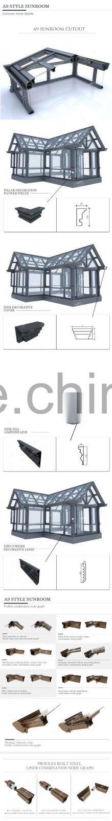 Aluminum glass sunromm with high qulity for sales