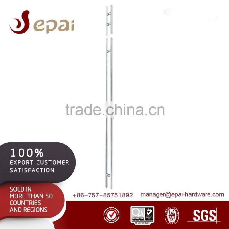 Foshan factory stainless steel glass door pull handles with lock manufacturer