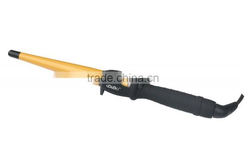 cone shape hair curler/hair curling iron