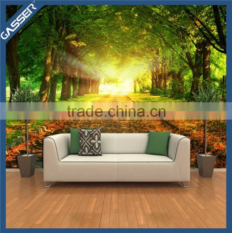 2015 new modern vinyl 3d wallpaper designs for home decoration wallpaper
