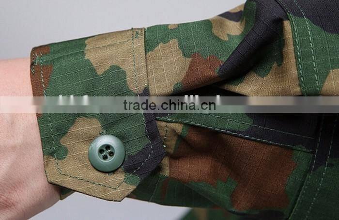 New Polygon Woodland camo polyester/ cotton african military uniform