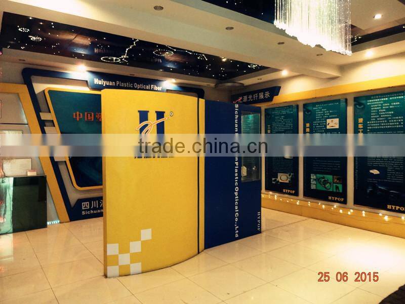 CC Series of Bar Colored POF Cable Safe High Brandwidth Fiber Optic Plastic Optical Cable