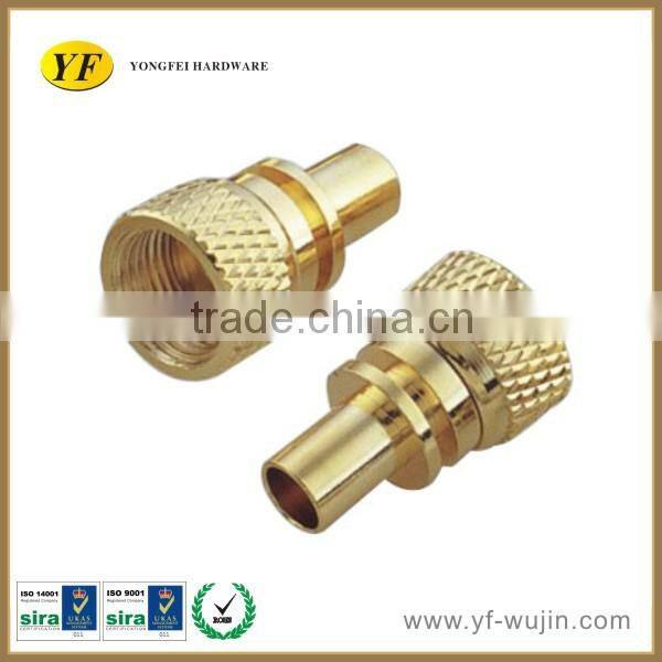 ISO 9001 High Precision Electric Brass Socket Cnc Brass Parts Made In China