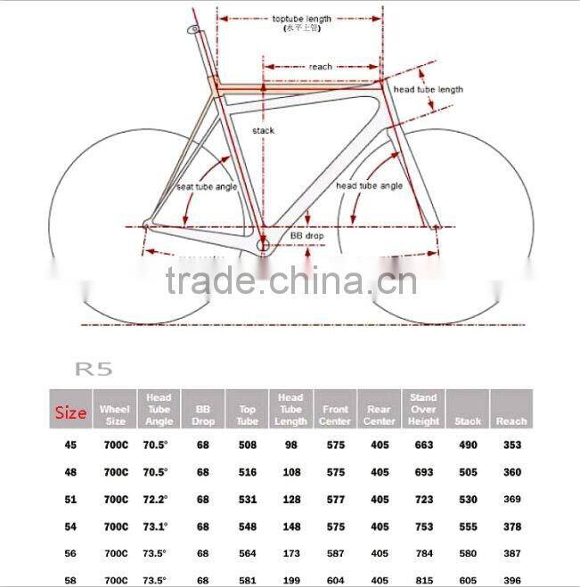 Big brand within logo painting and decal customization t1000 toray meyerglobal carbon fiber road bike frame