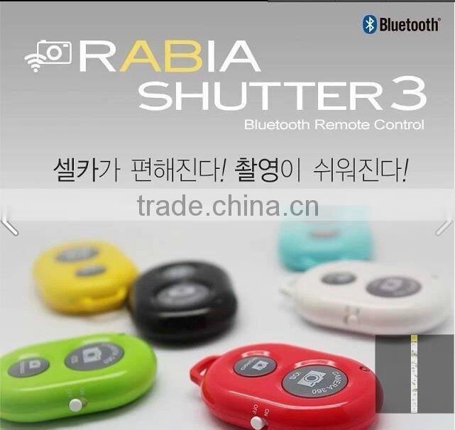 Factory Cheap wireless bluetooth remote control self-timer For Iphone and Andriod