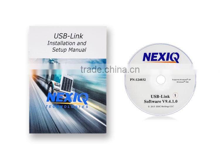 Professional NEXIQ USB 125032 USB Link With All Adapters For Diesel Truck Diagnostic Tool With All Installers Heavy Duty NEXIQ