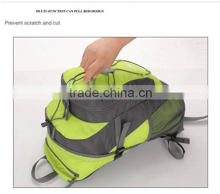 2015 New waterproof reflective cycling adventure backpack for teens