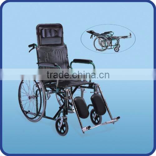 Economical manual Steel stander wheelchair