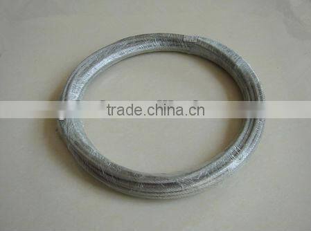 Manufacture 6*19+IWRC galvanized steel wire rope/steel cable