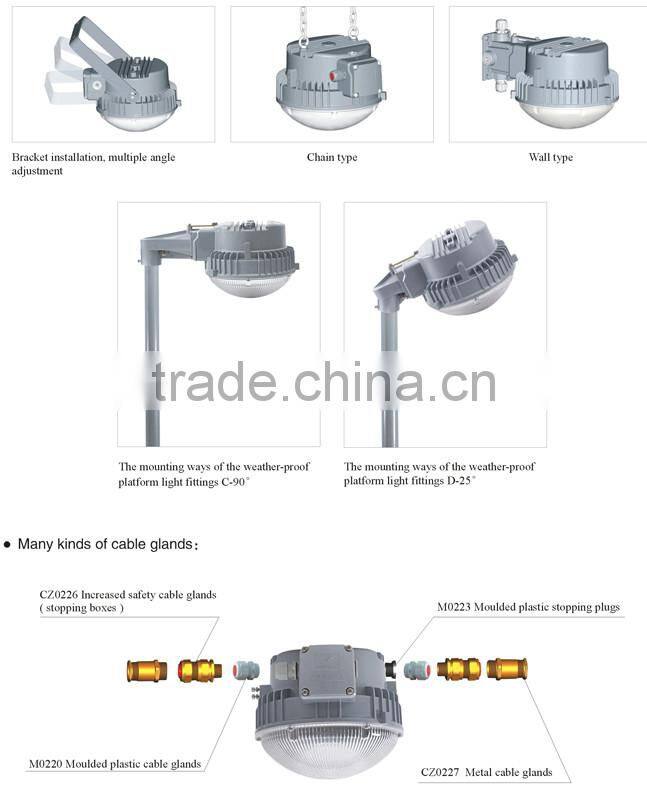 Industry Weather Proof Electromagentic Induction Energy-Saving Lamp Floodlight light fittings