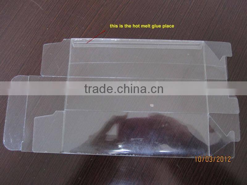 Hot melt gluing printed boxes machine