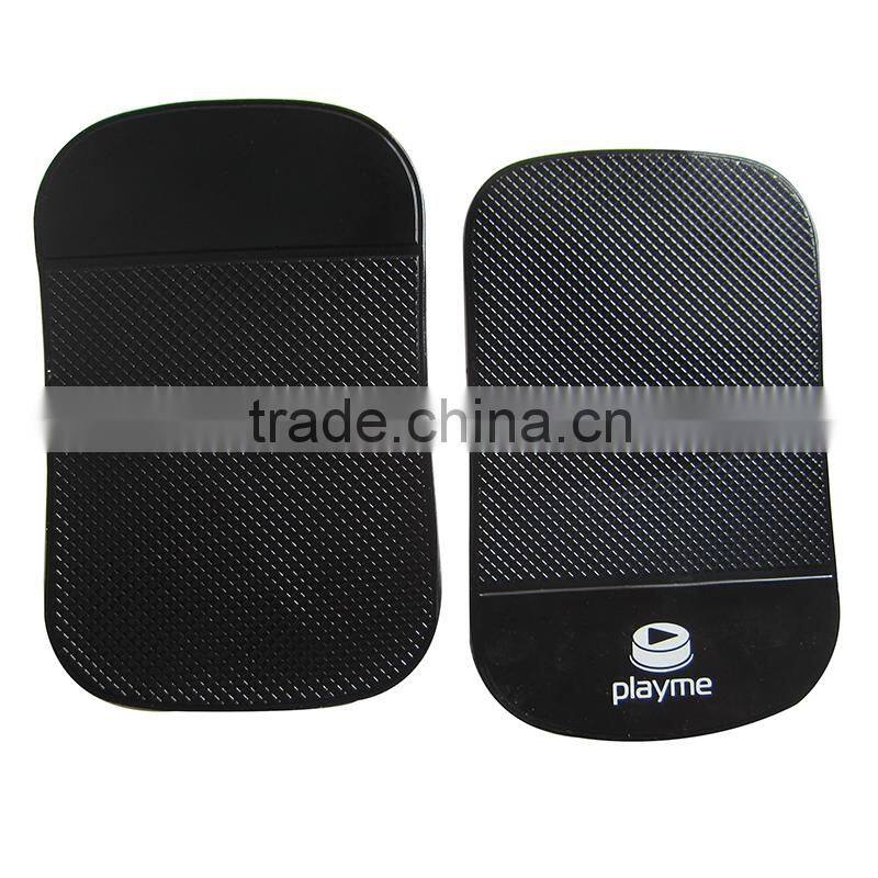 Cheap Promotional Magic Super Sticky PU Car Non Slip Mat Phone Anti Slip Pad