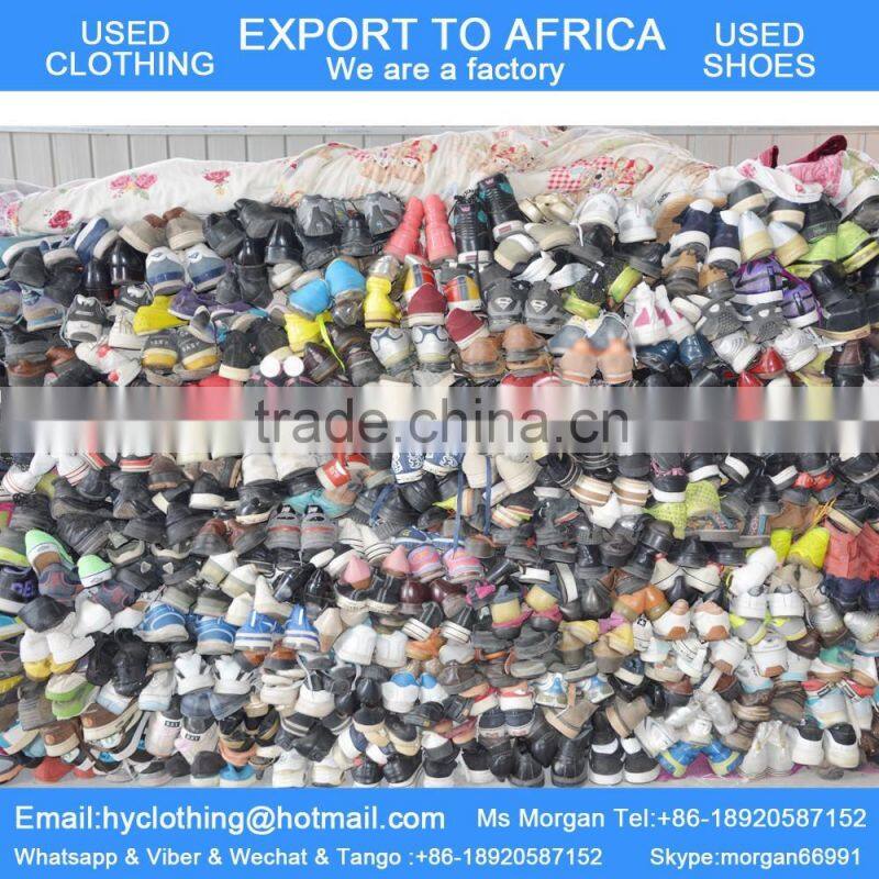 truely facotry supply cheap secondhand shoes wholesale export to Africa