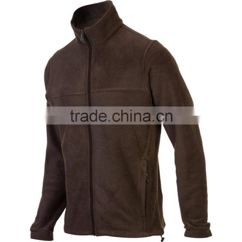 Without hood polar fleece jacket men