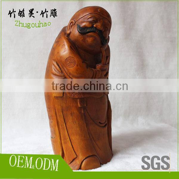 High grade gift bamboo root carving crafts