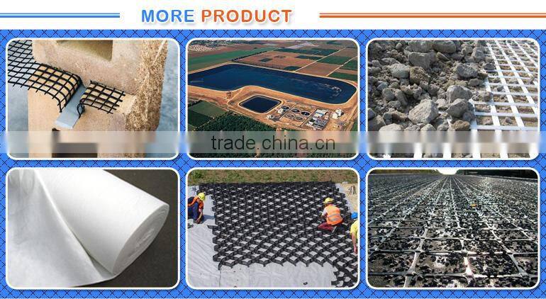 Glass Fiber Self-Adhesive Fiberglass Geogrid With CE