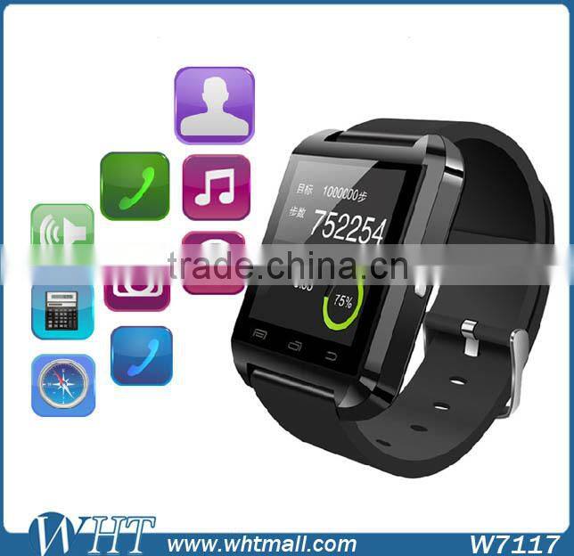 New Product Sport Water Resistant Bluetooth Android Smart Watch U8 for Smart Phone