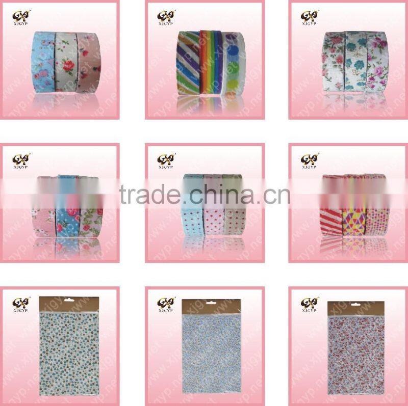 Art & Craft DIY Fabric sticker A4 size for christmas decor