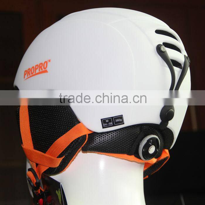 New Designed Blue and White Color Fashion Snowboard Helmet for Adults