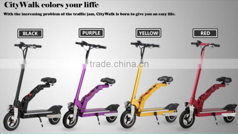 Two seat electric car