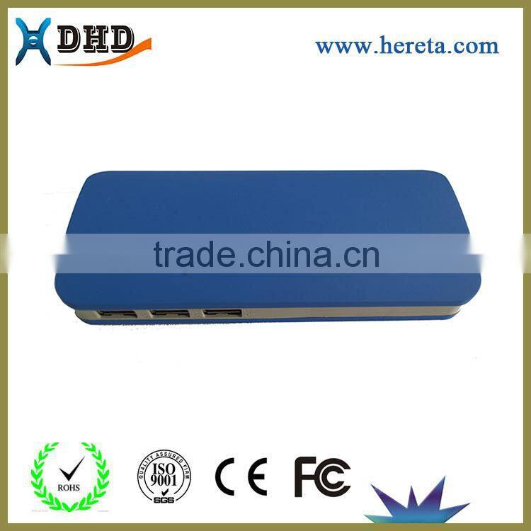 New arrival large capacity CE ROHS approved portable 10400mAh power bank