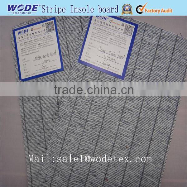 Nonwoven Stripe Insole Board for Shoe Midsole
