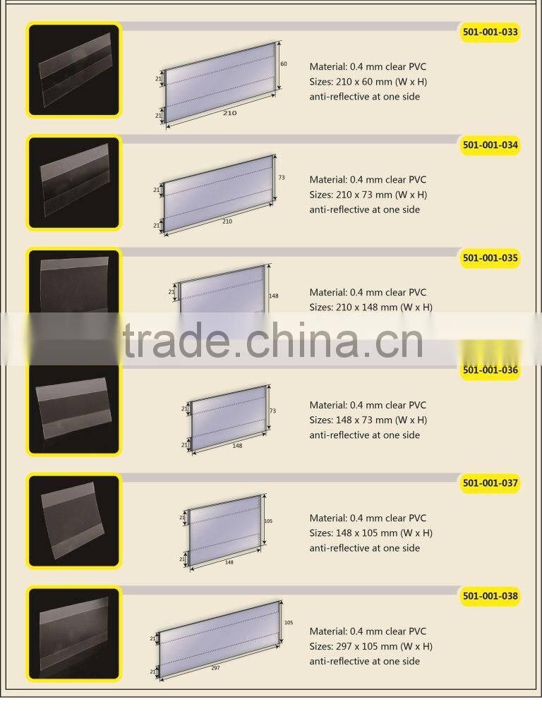 plastic supermarket shelftalker