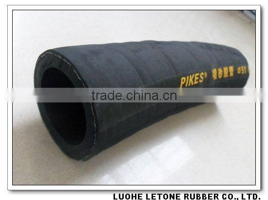 Super abrasion resistance sand blasting rubber hose