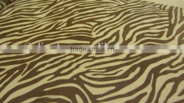 coffee zebra stripe mesh Spandex nylon 4070 Elastic denim sofa cover fabric