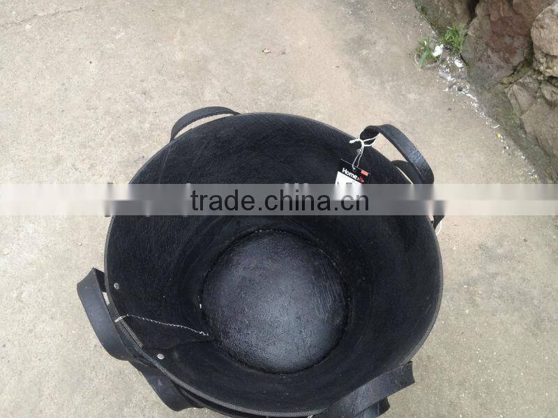 recycled rubber bucket,tire bucket,flexible bucket,Firewood basket,REACH