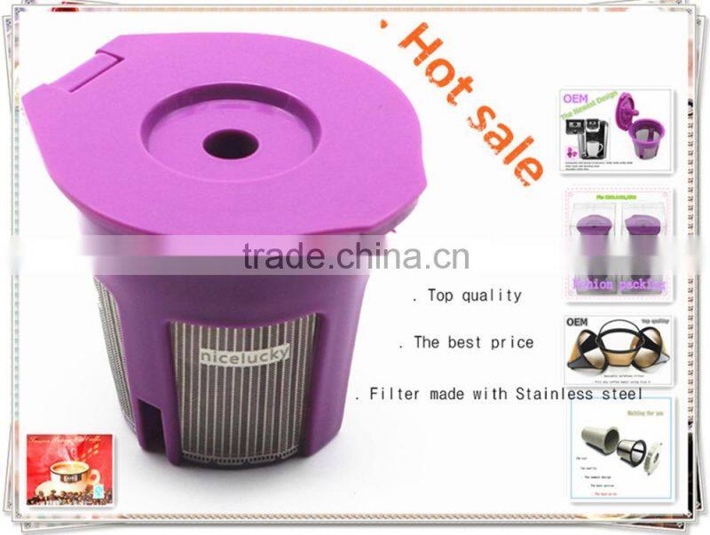 Top quality for k-cup coffee stainless mesh, Reusable K-Cups for Keurig 2.0 - K200 Series, Coffee Machine Accessories