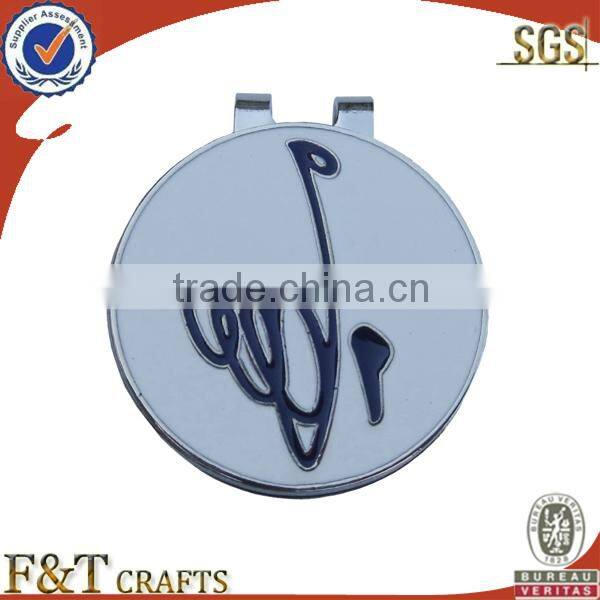 customized sport magnet golf hat clips with ball markers