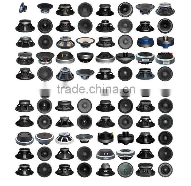 Hi-Fi 60W 44mm voice coil 108.5dB line array speaker driver unit for outdoor activities