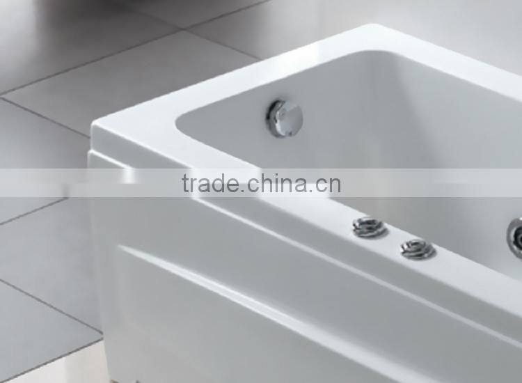 2014 Soaking Multifunction SPA bathtub with skirt panel,bathtub,bathtub with apron