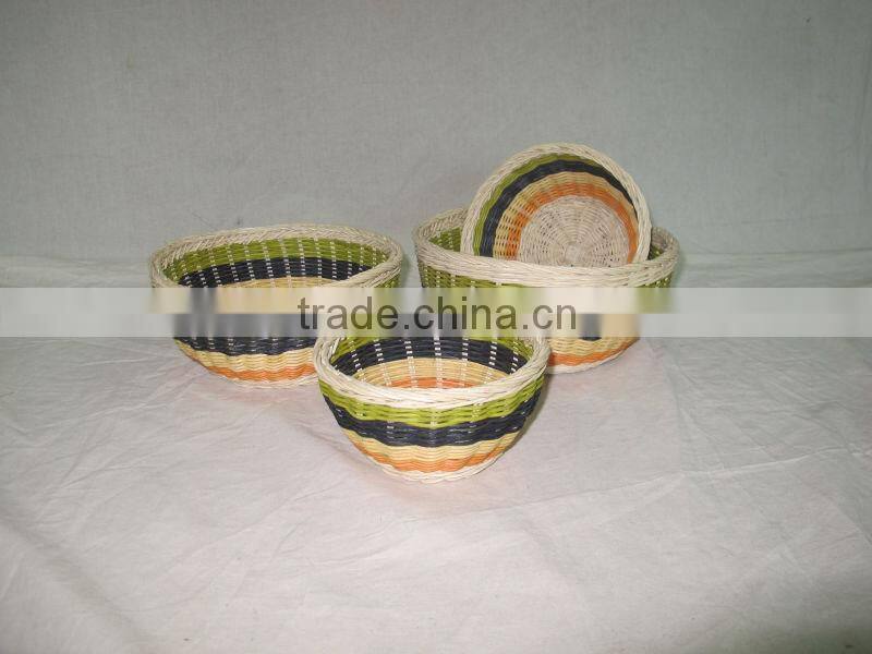 2015 New Product Water Hyacinth Basket for Home Decoration and Furniture