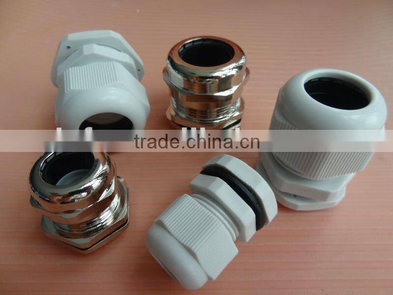 IP68 Plastic Waterproof Cable Connector PG16