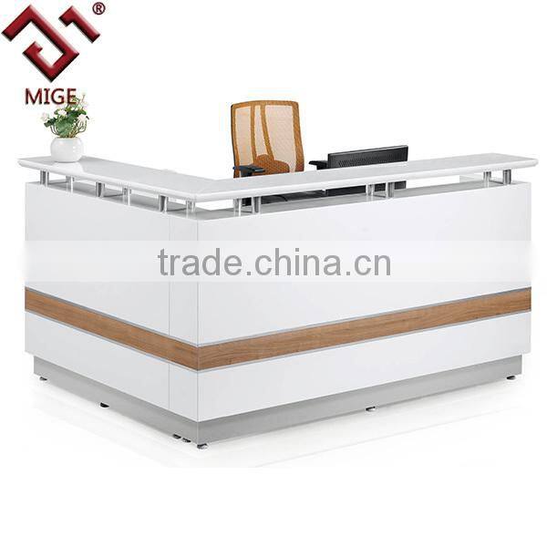 Guangzhou High Quality Modern Office Front Counter Reception Desk Furniture