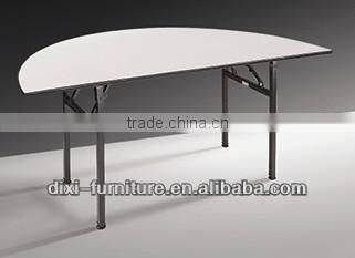 Correll 30 x 30 in. Quarter Round Wedge Folding Banquet Table-2 pk