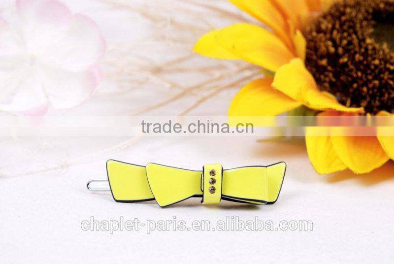 chaplet rhinestone hairpin for girls