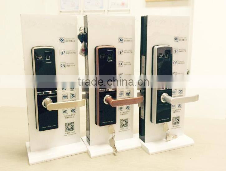 Touch Screen Fingerprint Scanner Door Lock