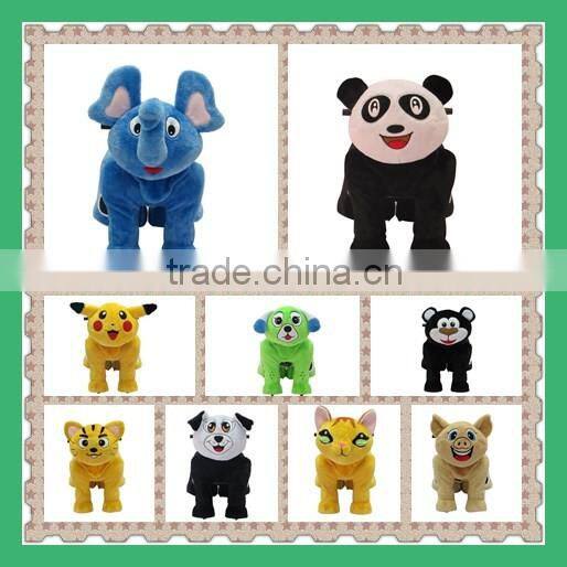 HI wholesale plush Kids Riding animal horse toy for kids with EN71