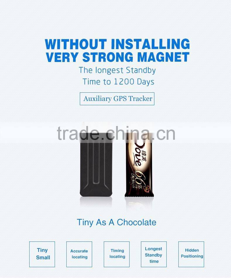 For Vehicle tracking Magnetic installation wireless gps car tracker