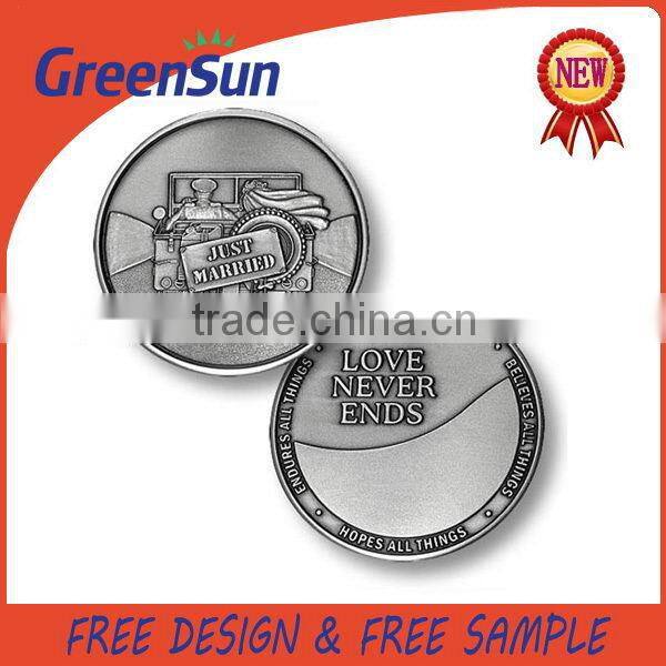 Direct Factory Price First Choice devil challenge coin