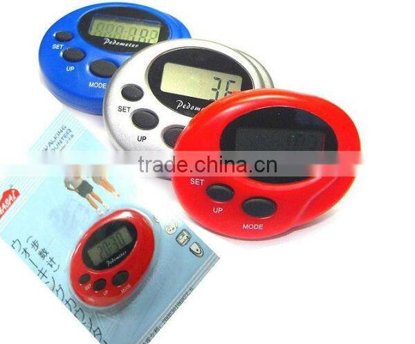 3 Buttons High Sensor Digital Calories Pedometer with Calories and stopwatch Function