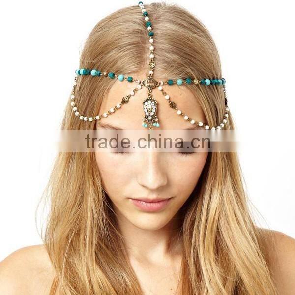 metal free colorful good quality elastic hair band